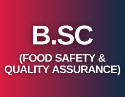 B.Sc (Food Safety and Quality Assurance) GALGOTIAS UNIVERSITY 