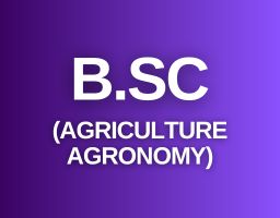  B.Sc. (Agriculture) – Agronomy  GALGOTIAS UNIVERSITY 